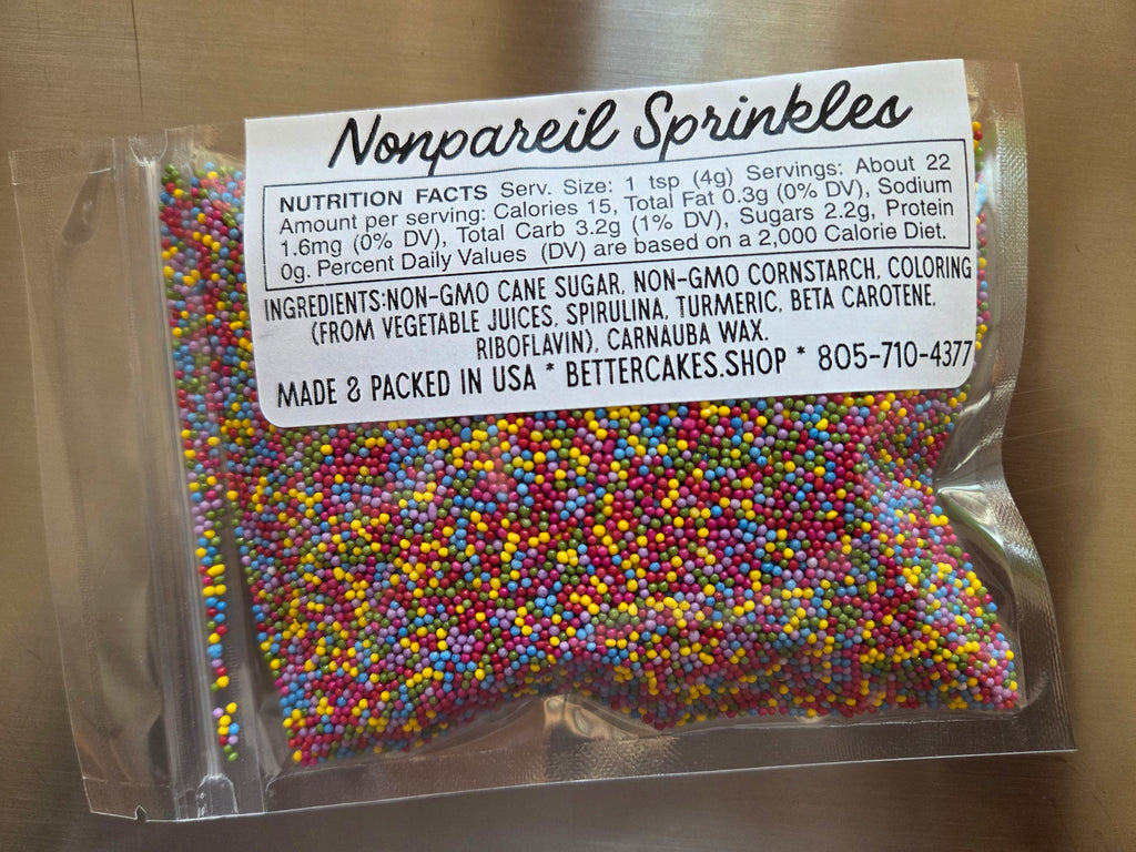 Nonpareil Sprinkles (Rainbow)