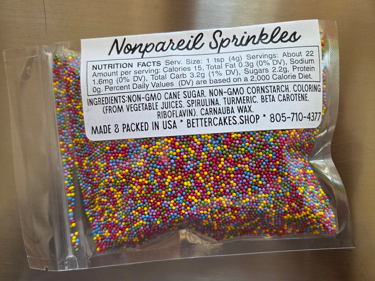 Nonpareil Sprinkles (Rainbow)