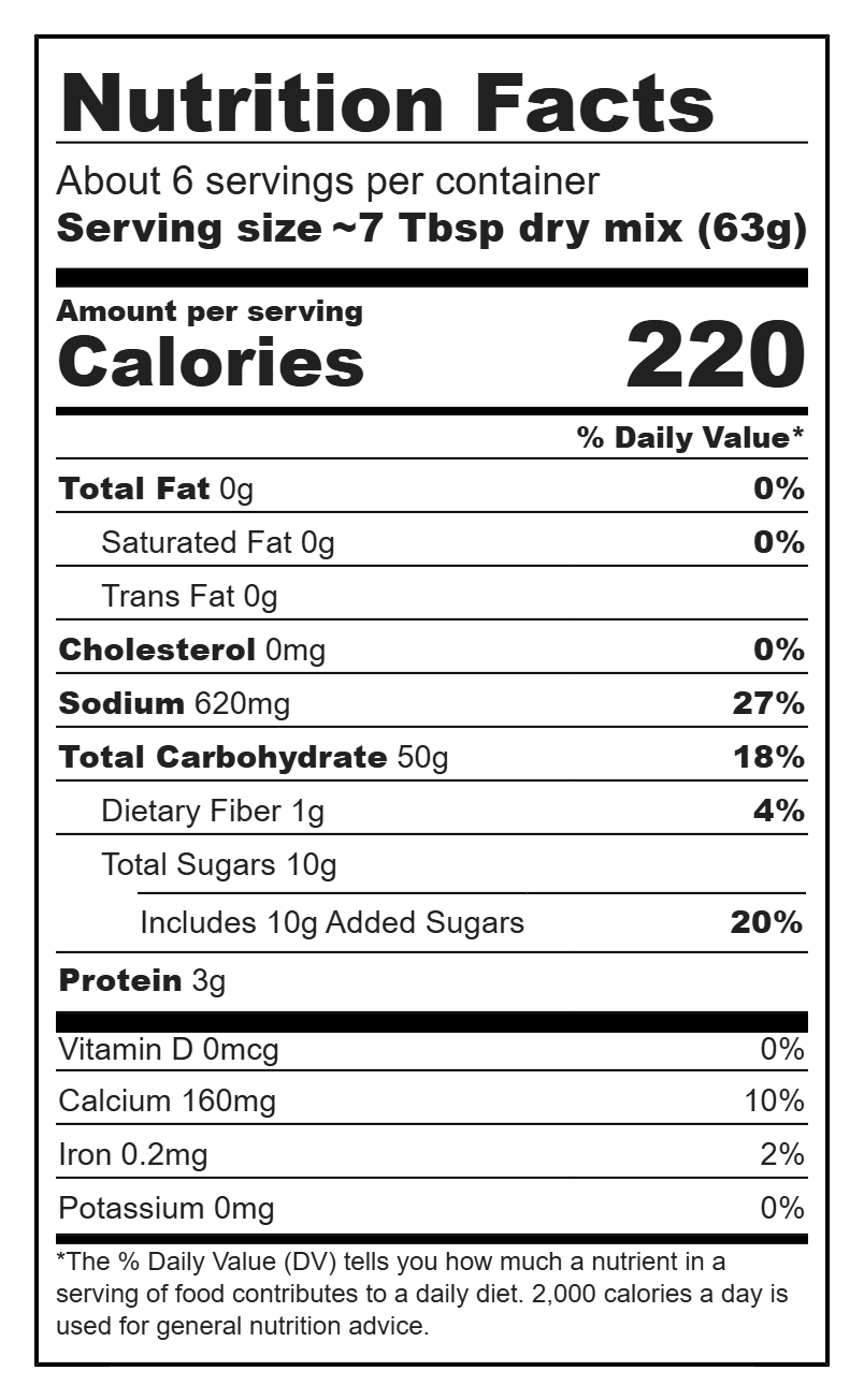 Pancake & Waffle Mix