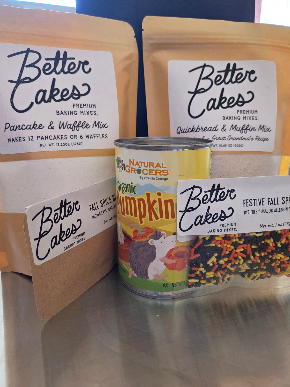 Pumpkin Pancake & Quickbread Baking Kit