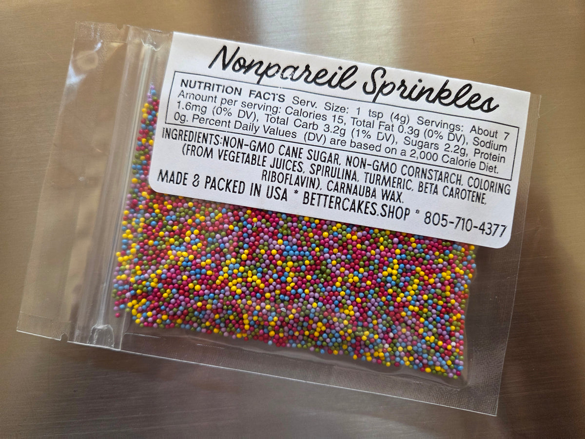 Nonpareil Sprinkles (Rainbow)